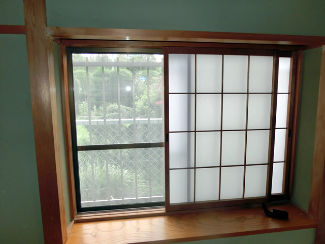 窓の防音対策　結露対策　ＬＩＸＩＬ内窓インプラス　名古屋市名東区